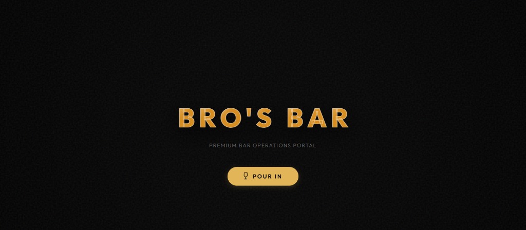 Bro's Bar Mockup